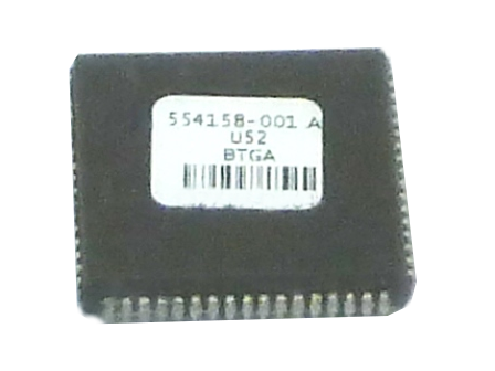 554158-001 Datacard ASSY, IC-80C152, MICROCONTROLLER, 8B   